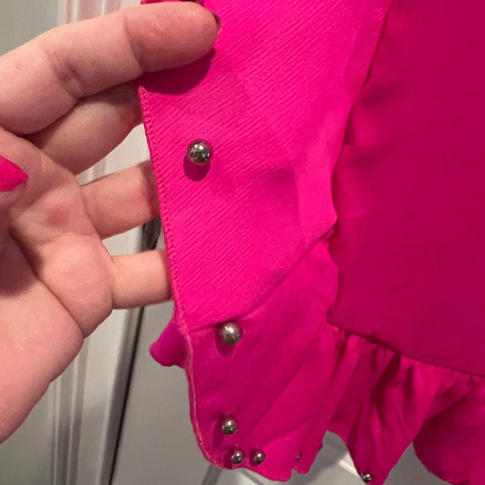TCEC Pink Ruffle Dress - Picture 7 of 8